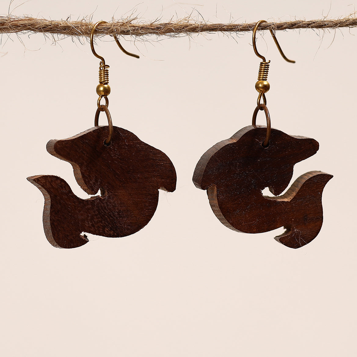 Buy The Magnificent Horse Earrings by Crown Republic Hand Carved Wooden  Earring Jewelry Unique and Stylish Handmade Earrings Online in India - Etsy